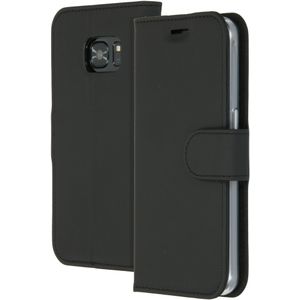 Accezz Wallet Softcase Bookcase voor Samsung Galaxy S7 - Zwart