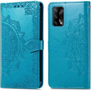 iMoshion Mandala Bookcase voor de Oppo A74 (4G) - Turquoise