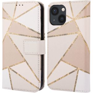 imoshion Design Bookcase voor de Apple iPhone 13 - Beige Graphic