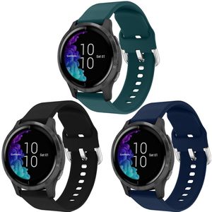 iMoshion Siliconen bandje 3-pack voor Garmin Venu / Vivoactive 3 / Forerunner 245