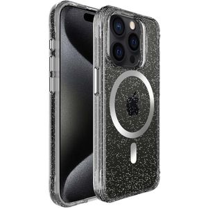 imoshion Glitter Backcover met MagSafe voor de iPhone 15 Pro Max - Zilver