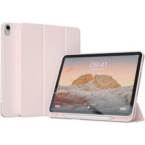 Accezz Smart Silicone Bookcase voor de iPad Air 5 (2022) / iPad Air 4 (2020) - Roze