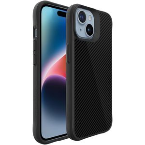 iMoshion Rugged Hybrid Carbon Case voor de iPhone 15 Plus - Zwart