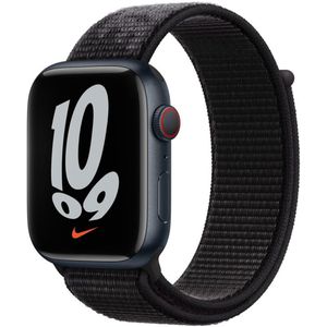 Nike Sport Loop Band voor de Apple Watch Series 1-9 / SE - 38/40/41 mm - Black
