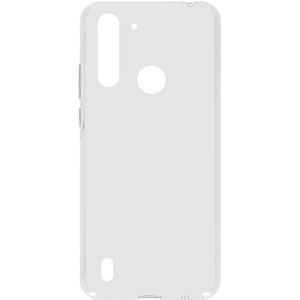 Softcase Backcover voor de Motorola Moto G8 Power Lite - Transparant