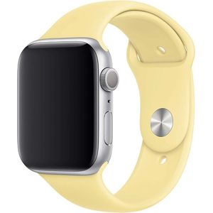 Sport Band voor de Apple Watch Series 1-9 / SE - 38/40/41 mm - Lemon Cream