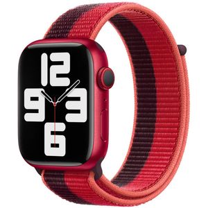 Sport Loop Band voor de Apple Watch Series 1-9 / SE - 38/40/41 mm - (Product) Red