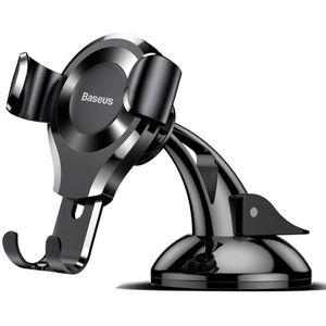 Baseus Osculum Type Gravity Car Mount voor de Samsung Galaxy S22 - Telefoonhouder auto - Dashboard - Zwart