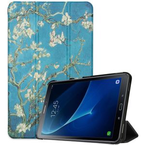 iMoshion Design Trifold Bookcase voor de Samsung Galaxy Tab A 10.1 (2016) - Green Plant Design