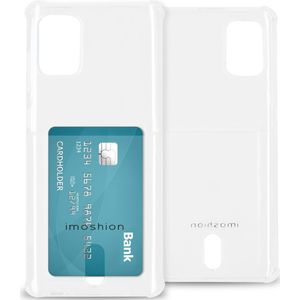 iMoshion Softcase Backcover met pashouder voor de Samsung Galaxy A71 - Transparant