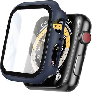 iMoshion Full Cover Hardcase voor de Apple Watch Series 4 / 5 / 6 / SE - 44 mm - Donkerblauw