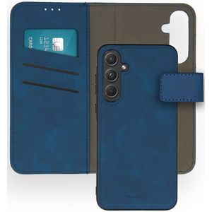 iMoshion Uitneembare 2-in-1 Luxe Bookcase voor de Samsung Galaxy A55 - Blauw