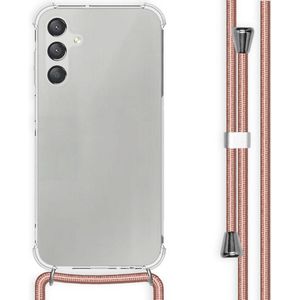 iMoshion Backcover met koord voor de Samsung Galaxy A15 (5G/4G) - Rosé Goud