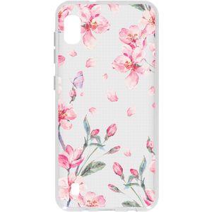 Design Backcover voor de Samsung Galaxy A10 - Bloesem Watercolor