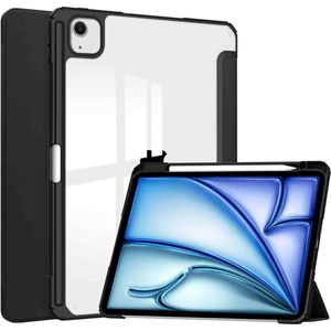 imoshion Trifold Hardcase Bookcase voor de iPad Air 13 inch (2024) M2 - Zwart