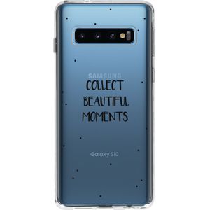 Design Backcover voor de Samsung Galaxy S10 - Quote