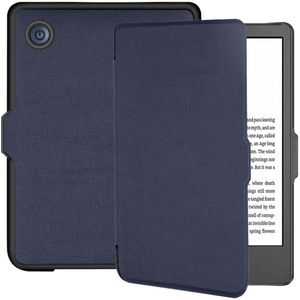 iMoshion Slim Hard Case Sleepcover voor de Kobo Clara 2E / Tolino Shine 4 - Donkerblauw