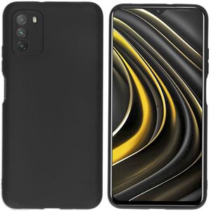 imoshion Color Backcover voor de Xiaomi Poco M3 - Zwart