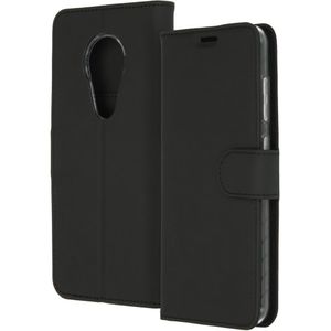 Accezz Wallet Softcase Bookcase voor de Nokia 6.2 / Nokia 7.2 - Zwart