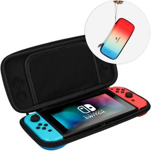 iMoshion Nintendo Switch case - Hoes voor de Nintendo Switch / Switch OLED - Blauw / Rood