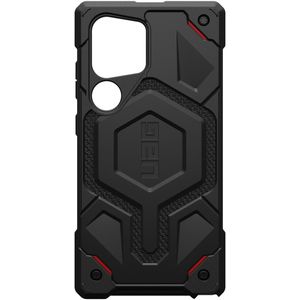 UAG Monarch Backcover voor de Samsung Galaxy S24 Ultra - Kevlar Black