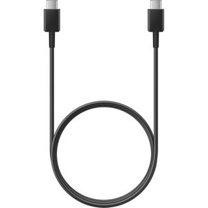 Originele USB-C naar USB-C kabel voor de Samsung Galaxy A40 - 1 meter - Zwart