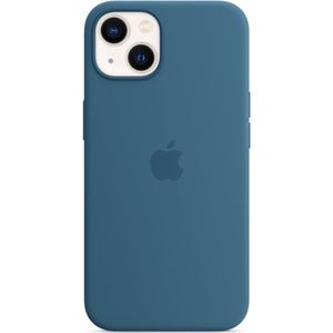 Apple Silicone Backcover MagSafe voor de iPhone 13 - Blue Jay