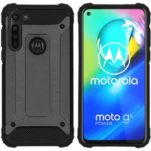 iMoshion Rugged Xtreme Backcover voor de Motorola Moto G8 Power - Zwart