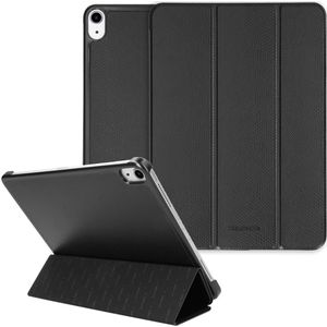 Selencia Kesia Slang Trifold Bookcase voor de iPad Air 5 (2022) / Air 4 (2020) - Zwart