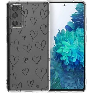 iMoshion Design hoesje voor de Samsung Galaxy S20 FE - Hearts