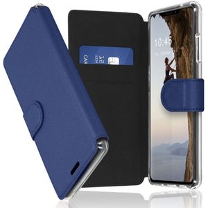Accezz Xtreme Wallet Bookcase voor de iPhone 13 Pro - Donkerblauw