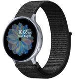 iMoshion Nylon bandje Samsung Galaxy Watch 40/42mm / Active 2 42/44mm / Watch 3 41mm - Zwart