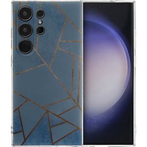imoshion Design hoesje voor de Samsung Galaxy S24 Ultra - Blue Graphic