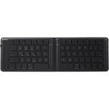 Uniq Forio Opvouwbaar bluetooth QWERTY toetsenbord - Draadloos toetsenbord - Chalk Grey