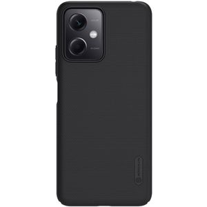 Nillkin Super Frosted Shield Case voor de Xiaomi Redmi Note 12 / Xiaomi Poco X5 5G - Zwart