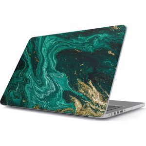 Burga Hardshell Cover voor de MacBook Air 13 inch (2022) / Air 13 inch (2024) M3 chip - A2681 / A3113 - Emerald Pool