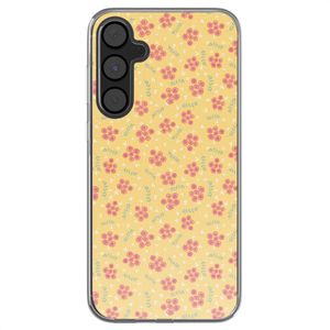 imoshion Design hoesje voor de Samsung Galaxy A55 - Sunny Yellow Petite Flowers