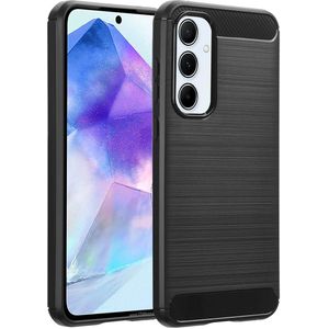 imoshion Brushed Backcover voor de Samsung Galaxy A55 - Zwart