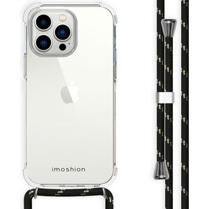 imoshion Backcover met koord voor de Apple iPhone 14 Pro Max - Zwart / Goud