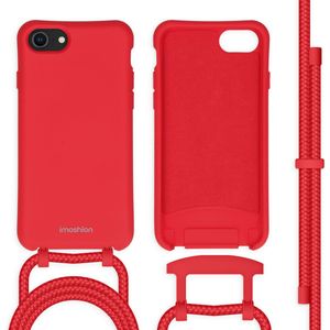 iMoshion Color Backcover met afneembaar koord voor de iPhone SE (2022 / 2020) / 8 / 7 - Rood
