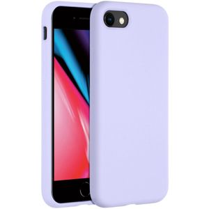 Accezz Liquid Silicone Backcover voor de iPhone SE (2022 / 2020) / 8 / 7 - Paars