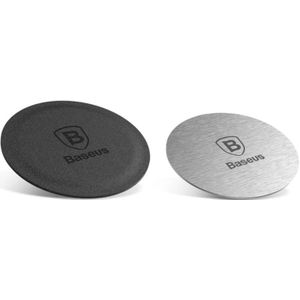 Baseus Magnetische plaatjes voor magnetische houders - Zwart / Zilver