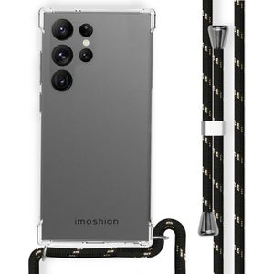 iMoshion Backcover met koord voor de Samsung Galaxy S23 Ultra - Zwart / Goud