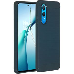 imoshion Brushed Backcover voor de OnePlus Nord CE 4 Lite 5G - Donkerblauw
