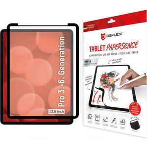 Displex Papersense Screenprotector voor de iPad Pro 12.9 (2018 - 2022) - Transparant