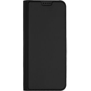 Dux Ducis Slim Softcase Bookcase voor de Motorola Moto G53 - Zwart