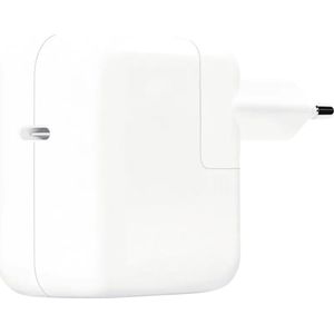 Apple USB-C Power Adapter - 30 Watt - Wit