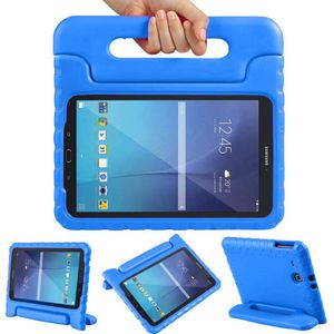 Kidsproof Backcover met handvat voor Samsung Galaxy Tab E 9.6 - Blauw