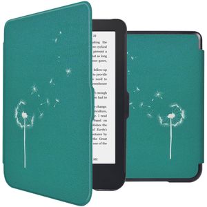 imoshion Design Slim Hard Case Sleepcover voor de Kobo Clara 2E / Tolino Shine 4 - Green Dandelion