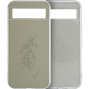 iMoshion Design hoesje voor de Google Pixel 8a - Floral Green